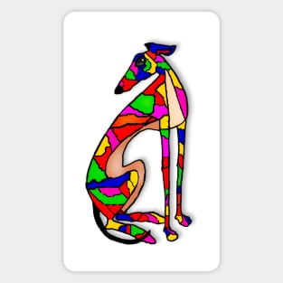 COLOURFUL GREYHOUND Magnet